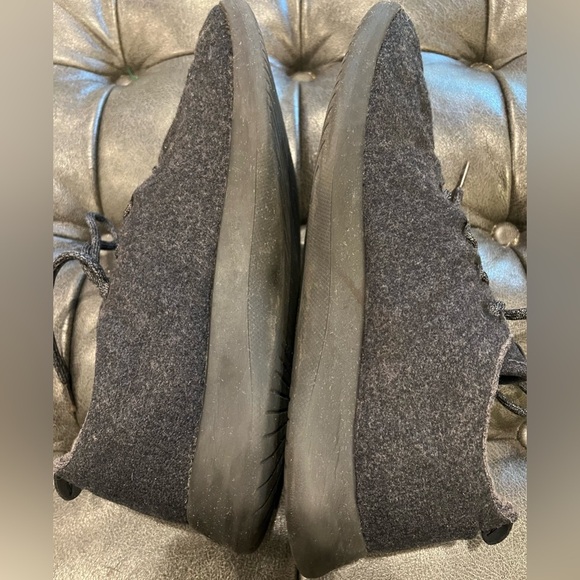 Allbirds Men's Black Wool Runners Shoes Size 12 - Picture 5 of 13